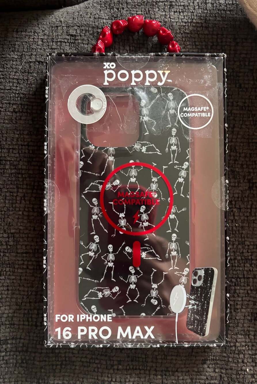 Xo Poppy iPhone 16 Pro Max Skeleton Case